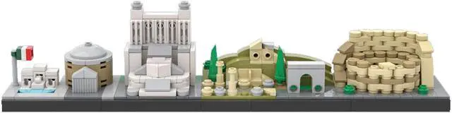 Main image of ZITIANYOUBUILD Rome Skyline Architecture Model 373 Pieces for Collection MOC
