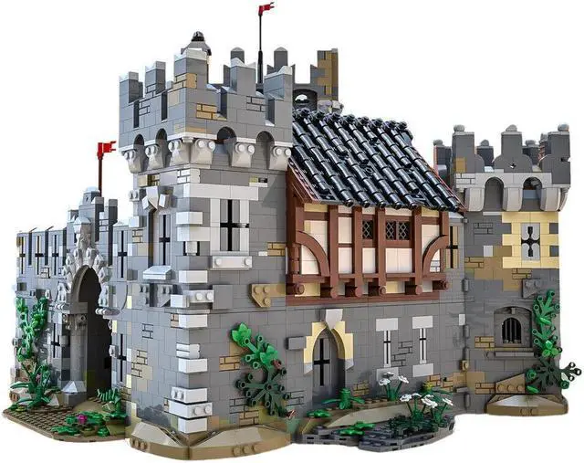 Alt view image 3 of 5 - ZITIANYOUBUILD Lions' Castle with Interior Building Toys Set 7543 Pieces for Adults MOC
