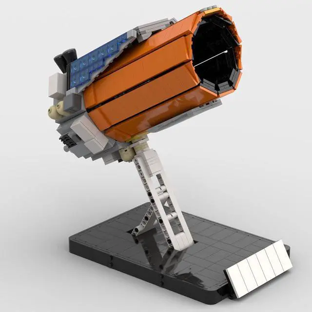 Main image of ZITIANYOUBUILD Disused Space Telescope Model in 2009s with Display Stand 1232 Pieces MOC