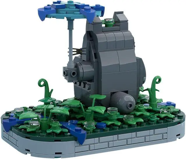 Alt view image 3 of 5 - ZITIANYOUBUILD Cat in Anime Movies 261 Pieces Building Toys Building Toys Set MOC