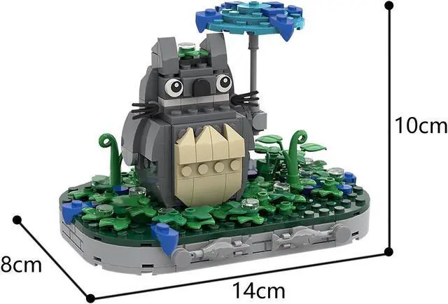 Alt view image 5 of 5 - ZITIANYOUBUILD Cat in Anime Movies 261 Pieces Building Toys Building Toys Set MOC