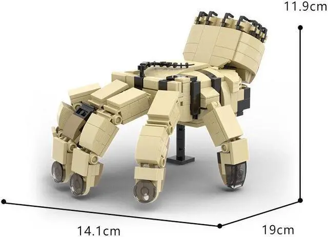 Alt view image 3 of 7 - ZITIANYOUBUILD Hand Model 414 Pieces from Comedy Horror TV Series Building Toys Set MOC