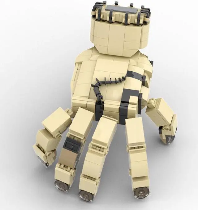 Alt view image 5 of 7 - ZITIANYOUBUILD Hand Model 414 Pieces from Comedy Horror TV Series Building Toys Set MOC