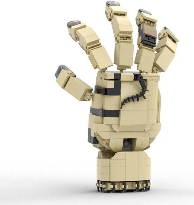 Alt view image 6 of 7 - ZITIANYOUBUILD Hand Model 414 Pieces from Comedy Horror TV Series Building Toys Set MOC