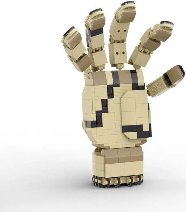 Alt view image 7 of 7 - ZITIANYOUBUILD Hand Model 414 Pieces from Comedy Horror TV Series Building Toys Set MOC