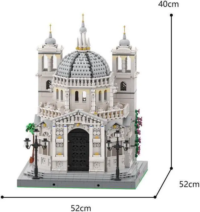 Alt view image 2 of 2 - ZITIANYOUBUILD Santa Maria Della Salute Church Modular Baroque Building 4077 Pieces MOC