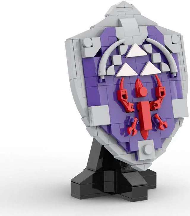 Main image of ZITIANYOUBUILD Game Shield Game Props 269 Pieces from Video Game Building Toys Set MOC