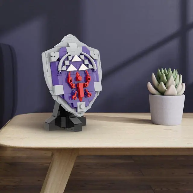 Alt view image 3 of 6 - ZITIANYOUBUILD Game Shield Game Props 269 Pieces from Video Game Building Toys Set MOC