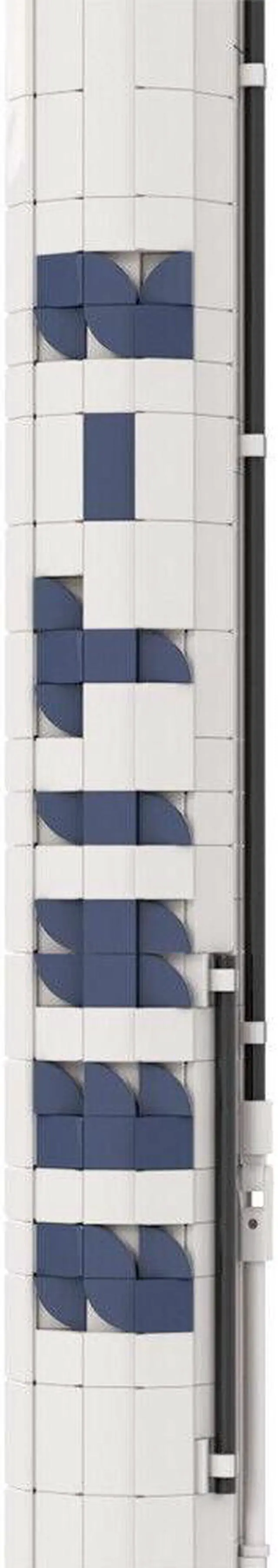 Alt view image 3 of 7 - ZITIANYOUBUILD Two-Stage Launch Vehicle Model with 4-Chamber Engine 638 Pieces MOC