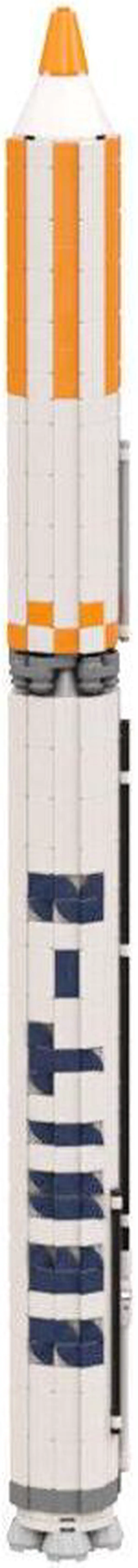 Main image of ZITIANYOUBUILD Two-Stage Launch Vehicle Model with 4-Chamber Engine 638 Pieces MOC