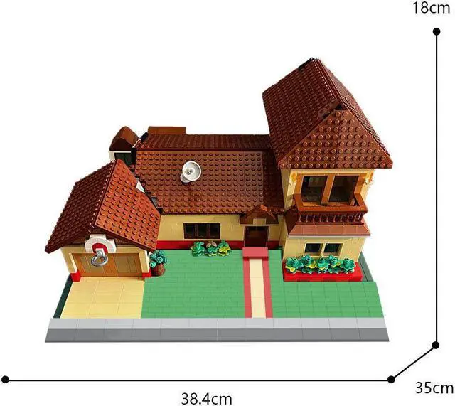Alt view image 3 of 3 - ZITIANYOUBUILD Smith Residence Building Toys set 1848 Pieces from TV Show MOC
