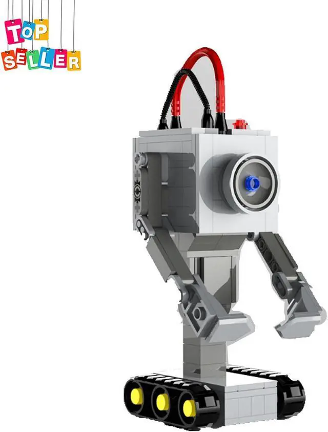 Alt view image 5 of 7 - ZITIANYOUBUILD Butter Robot Sentient Robot Model 165 Pieces from Sci-Fi Animation MOC