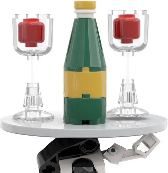 Alt view image 5 of 7 - ZITIANYOUBUILD Pink Rabbit Robot 468 Pieces from TV Series Building Toys Set MOC