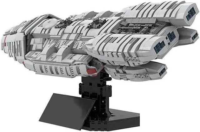 Alt view image 2 of 3 - ZITIANYOUBUILD Spacecraft The Bucket Spaceship 3519 Pieces Building Toys Set MOC