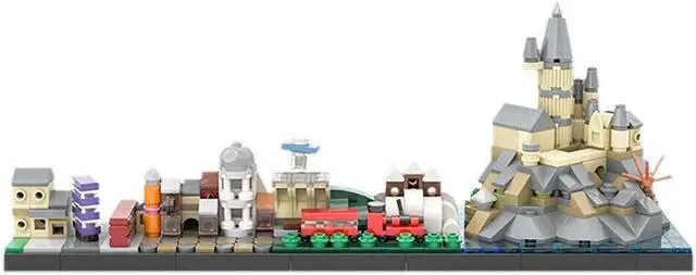 Main image of ZITIANYOUBUILD The Journey to School Skyline Architecture Model 415 Pieces MOC