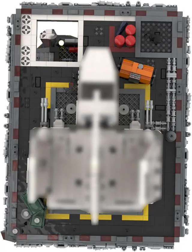 Alt view image 2 of 3 - ZITIANYOUBUILD Landport on Tatooine for 75094 Building Kit Building Toys 1345 Pieces MOC