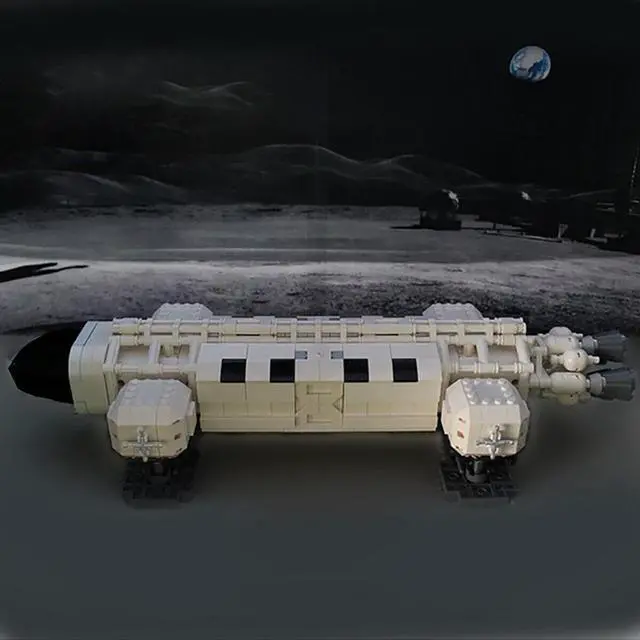 Alt view image 3 of 4 - ZITIANYOUBUILD The Eagle Transporter Model Building Kit 1157 Pieces Building Toys MOC