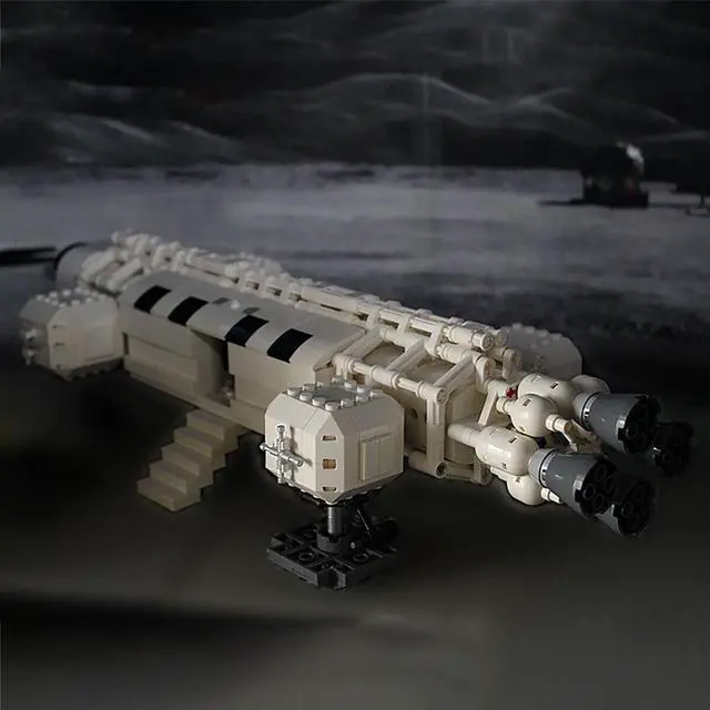 Alt view image 4 of 4 - ZITIANYOUBUILD The Eagle Transporter Model Building Kit 1157 Pieces Building Toys MOC