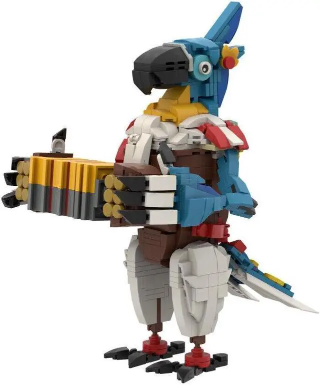 Main image of ZITIANYOUBUILD Kass: A Parrot Playing the Organ Model 763 Pieces from Game MOC