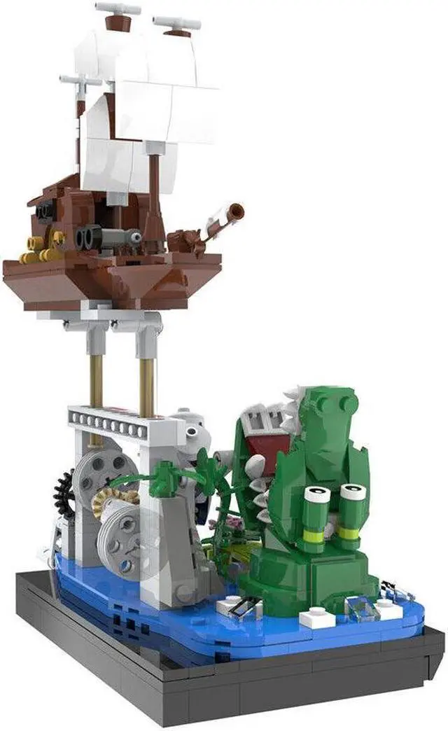 Alt view image 4 of 7 - ZITIANYOUBUILD Automaton Building Toys Set 453 Pieces from Fictional Character MOC