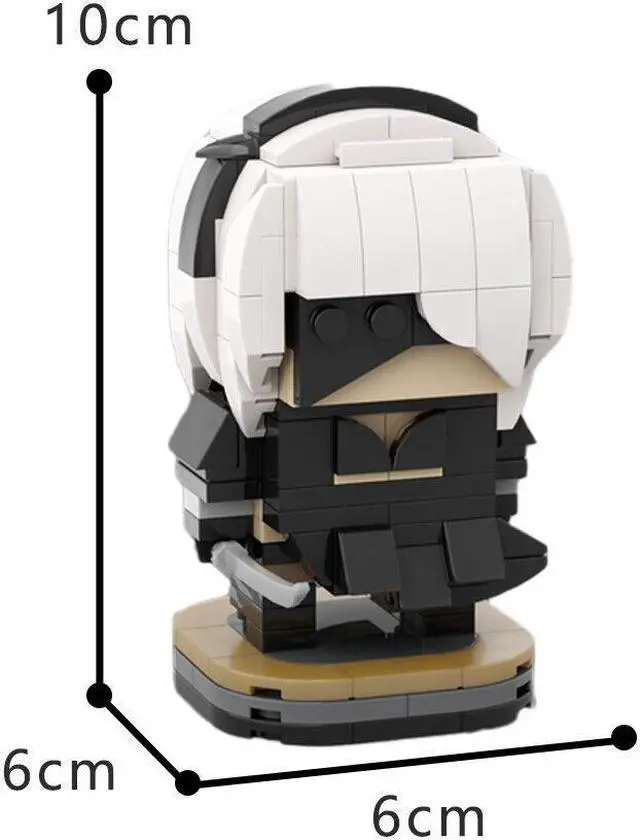 Alt view image 2 of 2 - ZITIANYOUBUILD Automata YoRHa No.2 Type B (Battle) 2B 189 Pieces Building Toys Set MOC