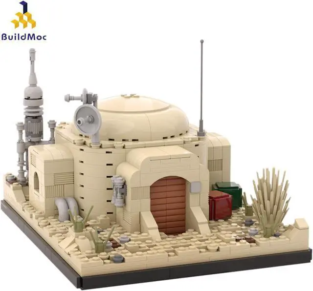 Main image of ZITIANYOUBUILD Owen Lars' Home Hut on Tatooine 695 Pieces from Film Building Toys MOC