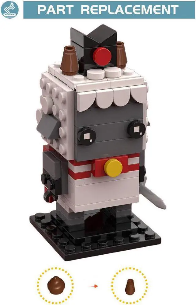 Alt view image 5 of 5 - ZITIANYOUBUILD Lamb Character Model from Video Games 118 Pieces Building Toys Set MOC