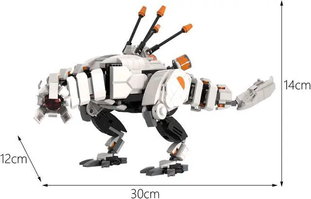 Alt view image 2 of 2 - ZITIANYOUBUILD Video Game Monster Machine Model 577 Pieces Building Toys Set MOC