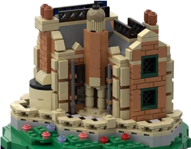 Alt view image 3 of 4 - ZITIANYOUBUILD Horror Building / Iconic Attraction 553 Pieces for Halloween Gift MOC