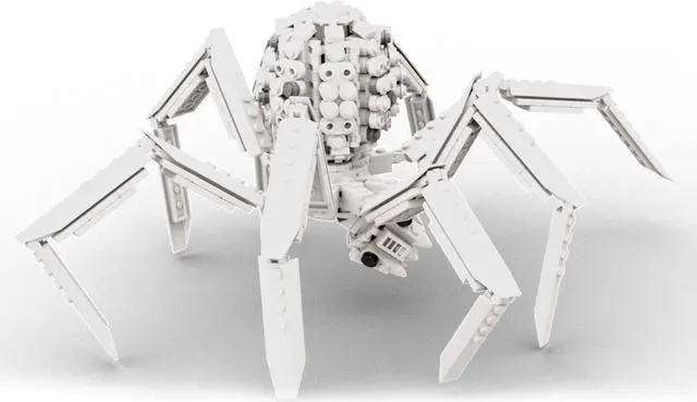 Alt view image 2 of 7 - ZITIANYOUBUILD Krykna The Ice Spider 462 Pieces Building Blocks Toys for Kids MOC