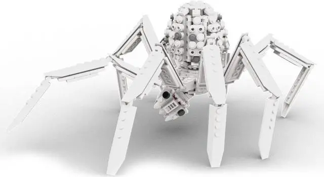 Alt view image 4 of 7 - ZITIANYOUBUILD Krykna The Ice Spider 462 Pieces Building Blocks Toys for Kids MOC
