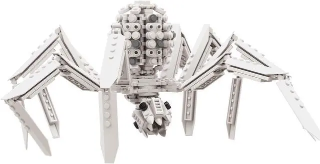 Alt view image 7 of 7 - ZITIANYOUBUILD Krykna The Ice Spider 462 Pieces Building Blocks Toys for Kids MOC