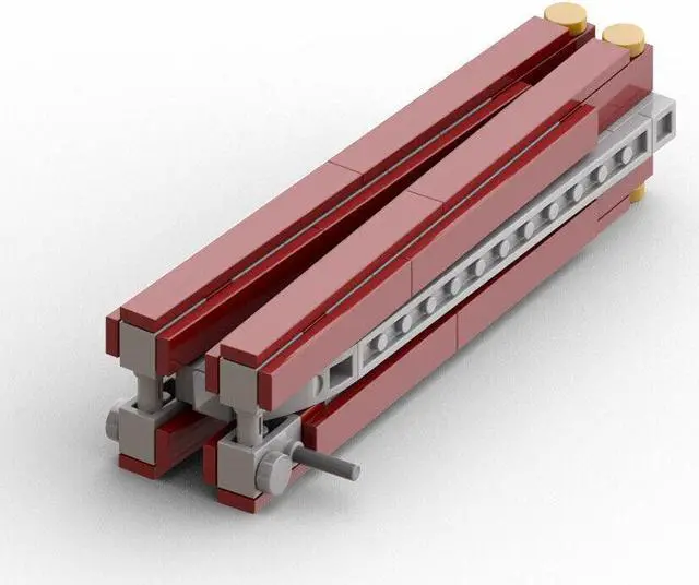 Alt view image 6 of 7 - ZITIANYOUBUILD The Butterfly K_n-i-f-e Model 92 Pieces from Shooting Game MOC