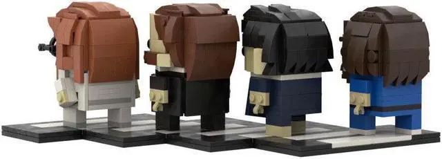 Alt view image 3 of 7 - ZITIANYOUBUILD Rock Band Mumber 551 Pieces Building Toys Sets & Packs Building Toys MOC