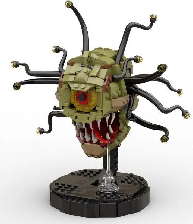 Main image of ZITIANYOUBUILD Spectator Fictional Monster Demon Model with Only One Eye 513 Pieces MOC