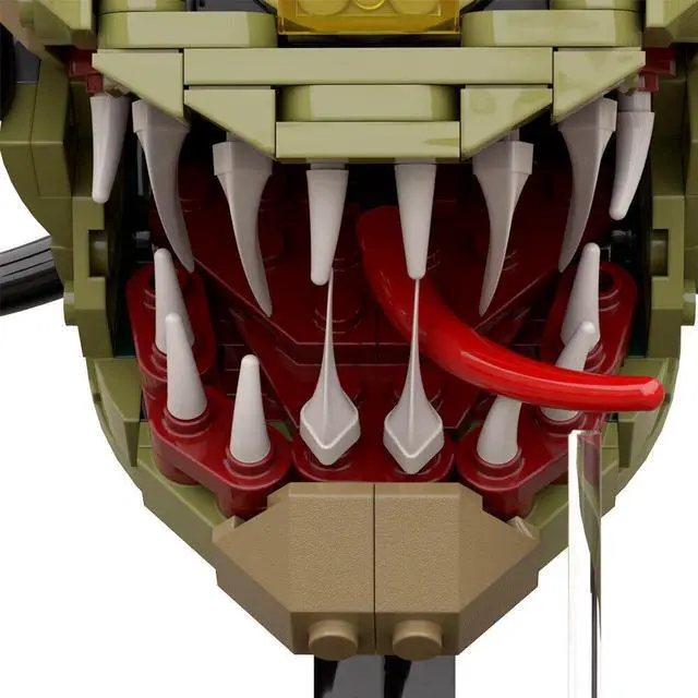 Alt view image 3 of 7 - ZITIANYOUBUILD Spectator Fictional Monster Demon Model with Only One Eye 513 Pieces MOC
