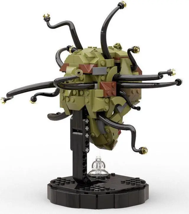 Alt view image 5 of 7 - ZITIANYOUBUILD Spectator Fictional Monster Demon Model with Only One Eye 513 Pieces MOC