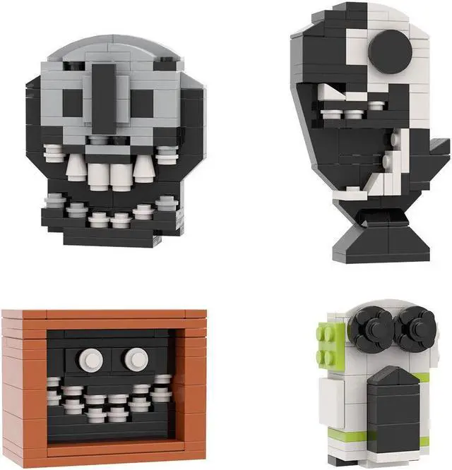 Main image of ZITIANYOUBUILD 4-in-1 Monsters from Video Game and TV Series 253 Pieces MOC