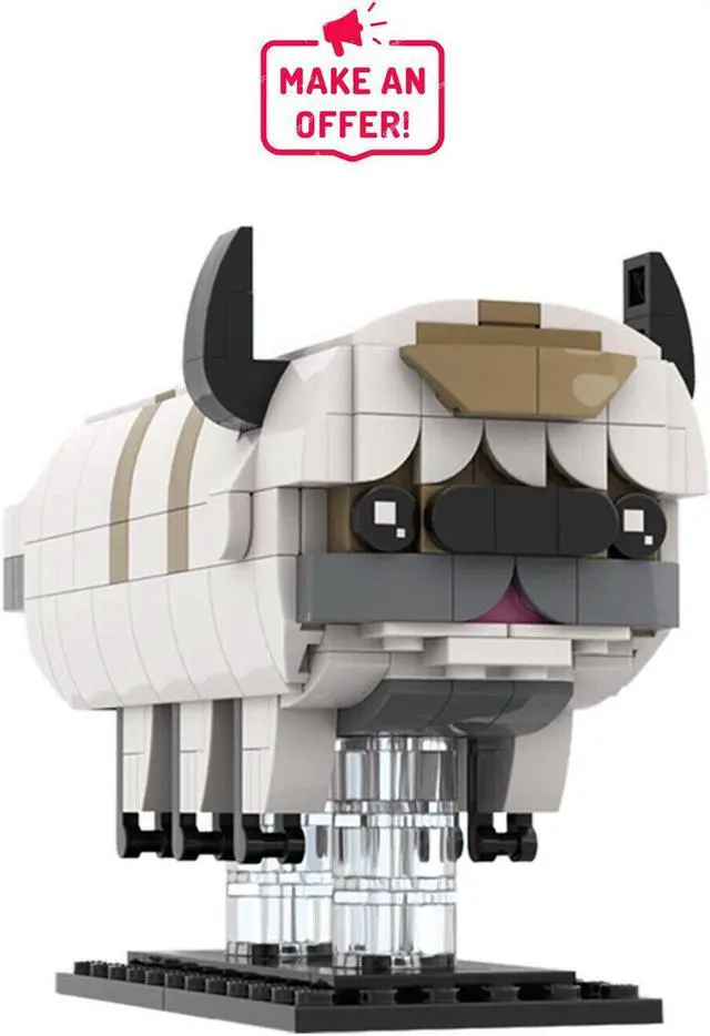 Alt view image 4 of 5 - ZITIANYOUBUILD Sky Bison with Flight Ability 295 Pieces from Anime Building Toys Set MOC