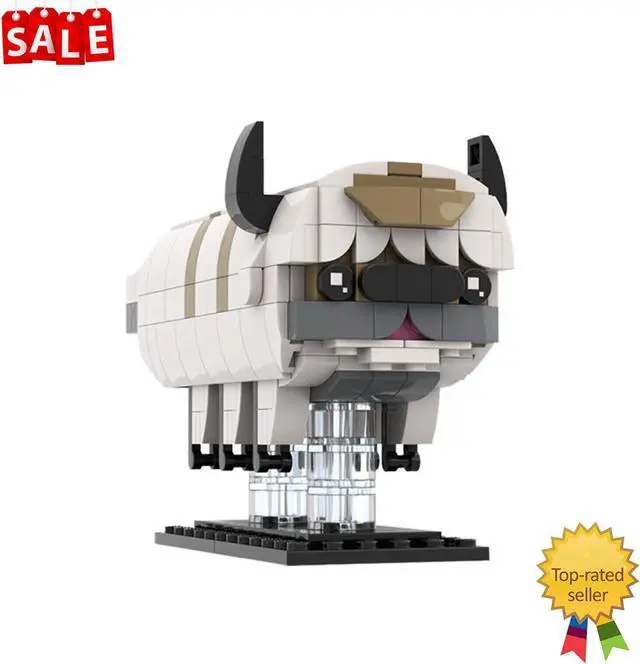 Alt view image 5 of 5 - ZITIANYOUBUILD Sky Bison with Flight Ability 295 Pieces from Anime Building Toys Set MOC