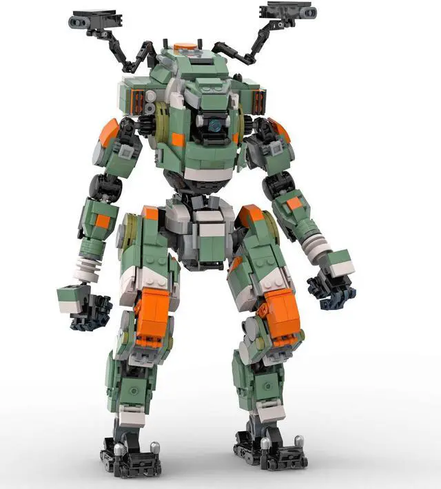 Alt view image 4 of 7 - ZITIANYOUBUILD BT-7274 Vanguard class Titan Mech 1057 Pieces with Paper Manual MOC