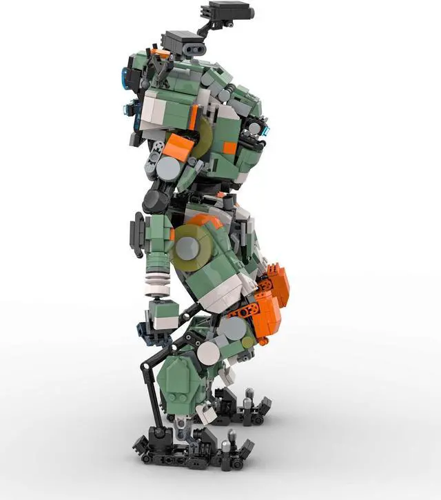 Alt view image 5 of 7 - ZITIANYOUBUILD BT-7274 Vanguard class Titan Mech 1057 Pieces with Paper Manual MOC