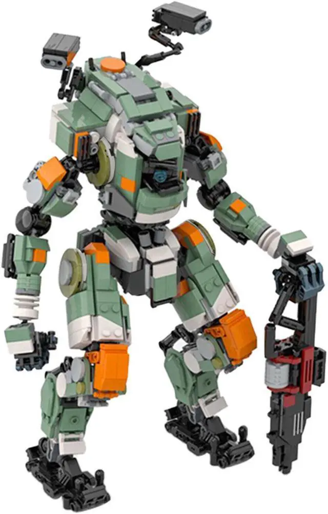 Alt view image 2 of 7 - ZITIANYOUBUILD BT-7274 Vanguard class Titan Mech 1057 Pieces with Paper Manual MOC