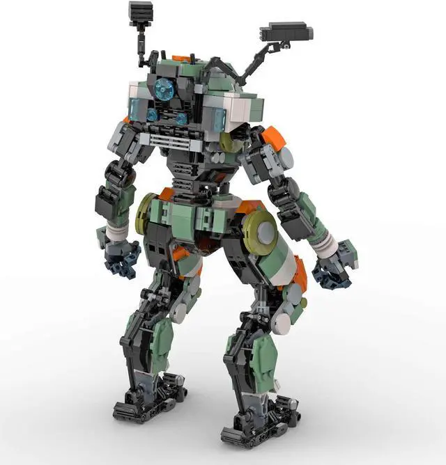 Alt view image 6 of 7 - ZITIANYOUBUILD BT-7274 Vanguard class Titan Mech 1057 Pieces with Paper Manual MOC