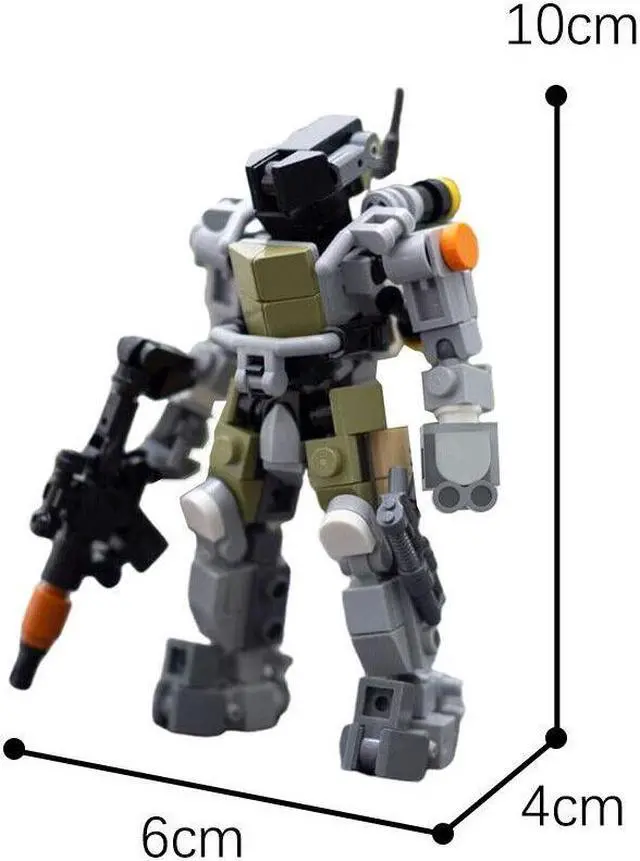 Alt view image 2 of 3 - ZITIANYOUBUILD Rapid Response Mech Suit Model 164 Pieces from Game Building Toys Set MOC