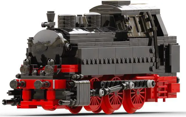 Main image of ZITIANYOUBUILD MOC-72693 BR 80 Steam Engine Vintage Train Collections 372 Bricks 100% Compatible with LEGO Brand New and High Quality