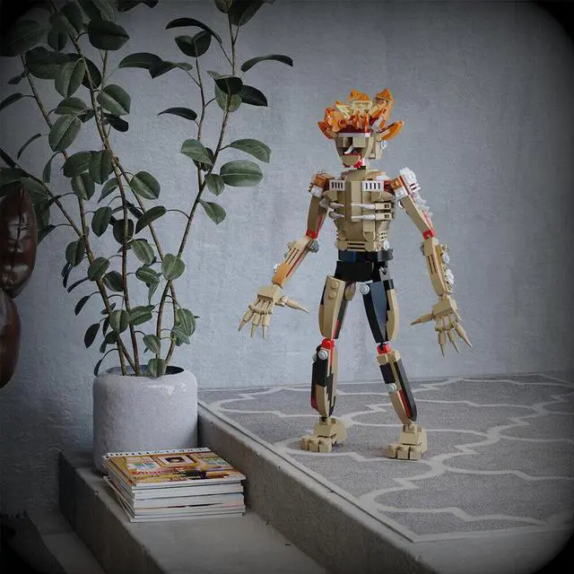 Alt view image 4 of 7 - ZITIANYOUBUILD The Infected from the Video Game Series 442 Pieces Building Toys Set MOC