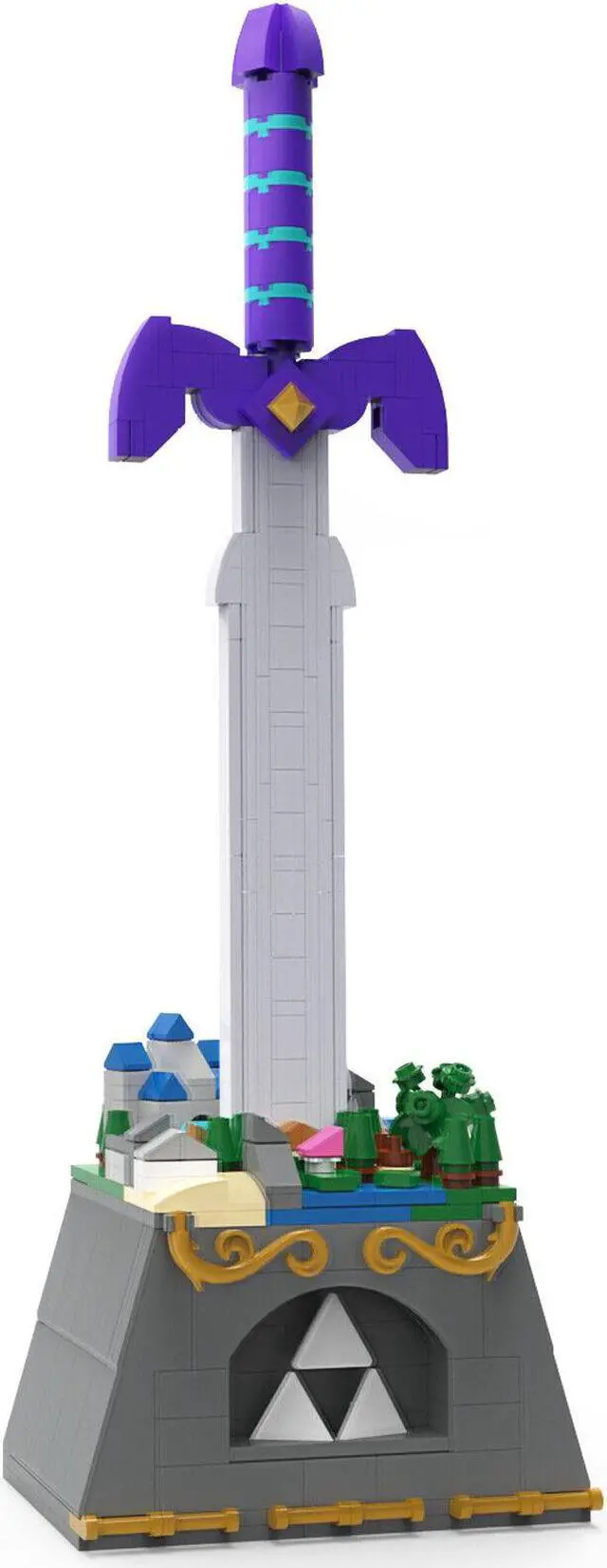 Main image of ZITIANYOUBUILD The Master Sword Hyrule Castle Toys Set 388 for Collection MOC