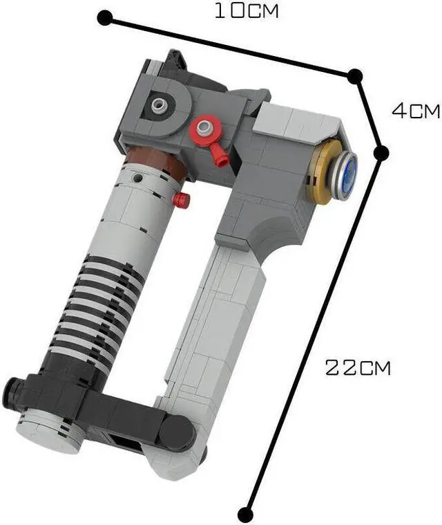 Alt view image 2 of 2 - ZITIANYOUBUILD Sword in Film Model with Adjustable Blade 285 Pieces Building Toys MOC