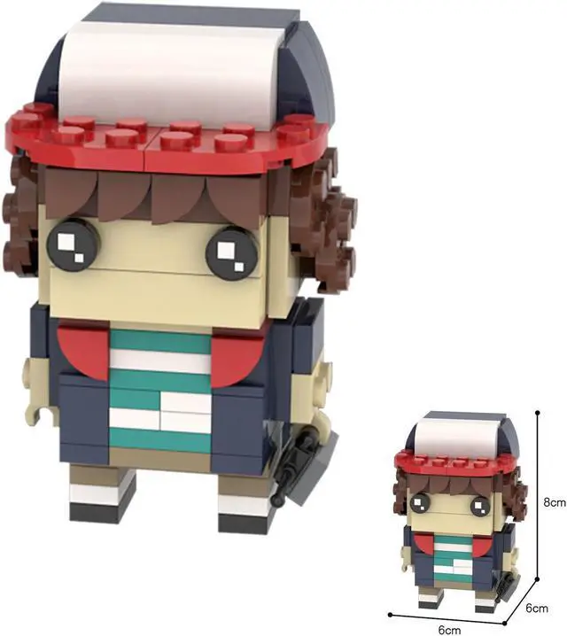 Alt view image 3 of 5 - ZITIANYOUBUILD Dustin Character Building Toy 110 Pieces from TV Show Building Toys MOC